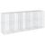 Coș gabion cu capac, 500x100x200 cm, fier galvanizat GartenMobel Dekor