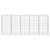 Coș gabion cu capac, 500x100x200 cm, fier galvanizat GartenMobel Dekor