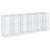 Coș gabion cu capac, 550x100x200 cm, fier galvanizat GartenMobel Dekor