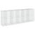 Coș gabion cu capac, 550x100x200 cm, fier galvanizat GartenMobel Dekor