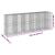 Coș gabion cu capac, 550x100x200 cm, fier galvanizat GartenMobel Dekor