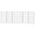 Coș gabion cu capac, 600x100x200 cm, fier galvanizat GartenMobel Dekor