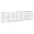 Coș gabion cu capac, 750x100x200 cm, fier galvanizat GartenMobel Dekor