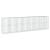 Coș gabion cu capac, 750x100x200 cm, fier galvanizat GartenMobel Dekor