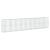 Coș gabion cu capac, 950x100x200 cm, fier galvanizat GartenMobel Dekor