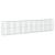 Coș gabion cu capac, 950x100x200 cm, fier galvanizat GartenMobel Dekor