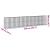 Coș gabion cu capac, 1000x100x200 cm, fier galvanizat GartenMobel Dekor