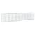 Coș gabion cu capac, 1000x100x200 cm, fier galvanizat GartenMobel Dekor