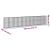 Coș gabion cu capac, 1050x100x200 cm, fier galvanizat GartenMobel Dekor