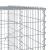 Coș gabion cu capac, 1100x100x200 cm, fier galvanizat GartenMobel Dekor