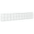 Coș gabion cu capac, 1150x100x200 cm, fier galvanizat GartenMobel Dekor