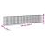 Coș gabion cu capac, 1200x100x200 cm, fier galvanizat GartenMobel Dekor