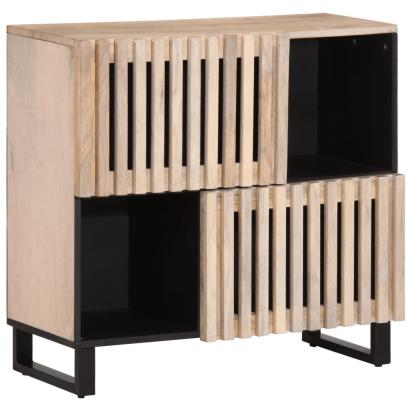 Dulap, 80x34x75 cm, lemn masiv de mango GartenMobel Dekor