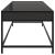 Măsuță de cafea cu LED infinity, negru, 90x50x41 cm GartenMobel Dekor