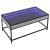 Măsuță de cafea cu LED infinity, gri sonoma, 90x50x41 cm GartenMobel Dekor