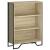 Bibliotecă, stejar sonoma, 80x31x106 cm, lemn prelucrat GartenMobel Dekor