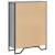 Bibliotecă, gri sonoma, 80x31x106 cm, lemn prelucrat GartenMobel Dekor
