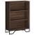 Bibliotecă, stejar maro, 80x31x106 cm, lemn prelucrat GartenMobel Dekor