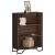 Bibliotecă, stejar maro, 80x31x106 cm, lemn prelucrat GartenMobel Dekor