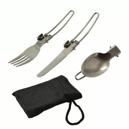 Set de tacâmuri practică pentru drumeții, 3 piese Handy KitchenServ