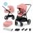 CARUCIOR KINDERKRAFT NEA, 2 IN 1, ASH PINK SuperHeroes ToysZone