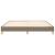 Cadru de pat, gri taupe, 180 x 200 cm, material textil GartenMobel Dekor