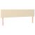 Pat box spring cu saltea, crem, 200x200 cm, textil GartenMobel Dekor