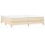 Pat box spring cu saltea, crem, 200x200 cm, textil GartenMobel Dekor