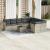 Set canapele de grădină cu perne 10 piese gri deschis poliratan GartenMobel Dekor