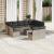 Set canapele de grădină cu perne, 12piese gri deschis poliratan GartenMobel Dekor