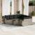 Set canapele de grădină cu perne, 9 piese gri deschis poliratan GartenMobel Dekor