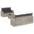Set canapele de grădină cu perne, 6 piese gri deschis poliratan GartenMobel Dekor