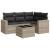 Set canapele de grădină cu perne, 5 piese gri deschis poliratan GartenMobel Dekor