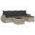 Set canapele de grădină cu perne, 6 piese gri deschis poliratan GartenMobel Dekor
