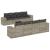 Set canapele de grădină cu perne, 9 piese gri deschis poliratan GartenMobel Dekor