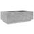 Măsuță de cafea cu LED infinity, gri beton, 116x69x40 cm GartenMobel Dekor
