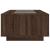 Măsuță de cafea cu LED infinity, stejar maro, 116x69x40 cm GartenMobel Dekor