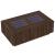 Măsuță de cafea cu LED infinity, stejar maro, 116x69x40 cm GartenMobel Dekor