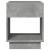 Noptieră cu LED infinity, gri beton, 40x40x50 cm GartenMobel Dekor