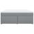 Pat continental, gri deschis, 180x200 cm, material textil GartenMobel Dekor