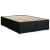 Pat box spring cu saltea, negru, 140x200 cm, textil GartenMobel Dekor