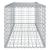 Coș gabion cu capac, 200x50x50 cm, fier galvanizat GartenMobel Dekor