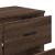 Comodă cu sertare, stejar maro 91x35,5x74,5 cm lemn prelucrat GartenMobel Dekor