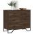 Comodă cu sertare, stejar maro 91x35,5x74,5 cm lemn prelucrat GartenMobel Dekor