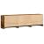 Dulap TV cu LED, stejar fumuriu, 180x34x50 cm, lemn prelucrat GartenMobel Dekor