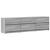 Dulap TV cu LED, gri sonoma, 180x34x50 cm, lemn prelucrat GartenMobel Dekor