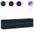 Dulap TV de perete cu lumini LED, negru, 180x31x45 cm GartenMobel Dekor