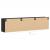 Dulap TV de perete cu lumini LED, negru, 180x31x45 cm GartenMobel Dekor