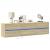 Dulap TV de perete cu lumini LED, stejar sonoma, 180x31x45 cm GartenMobel Dekor