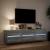 Comodă TV de perete cu lumini LED, gri sonoma, 180x31x45 cm GartenMobel Dekor
